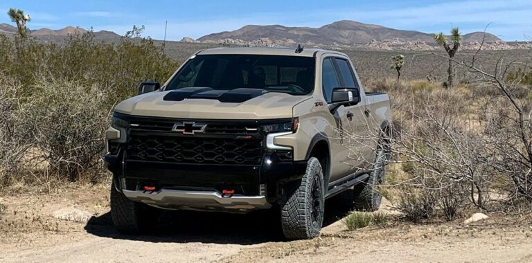 2027 Chevy Silverado 1500 ZR2 Dimensions