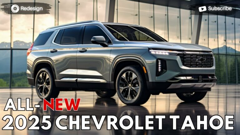 2026 Chevy Tahoe: Unveiling the Next-Generation Full-Size SUV