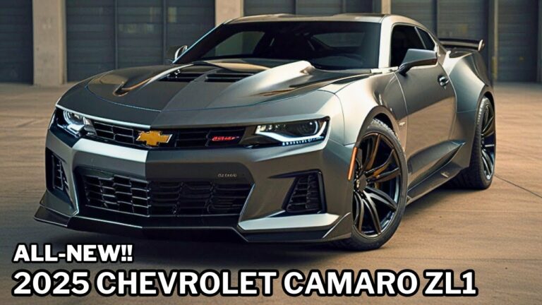 Introducing the New 2026 Chevrolet Camaro ZL1 Coupe: A Performance Beast