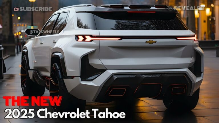 New 2026 Chevrolet Tahoe Hybrid: Unveiling the Future of Full-Size SUVs