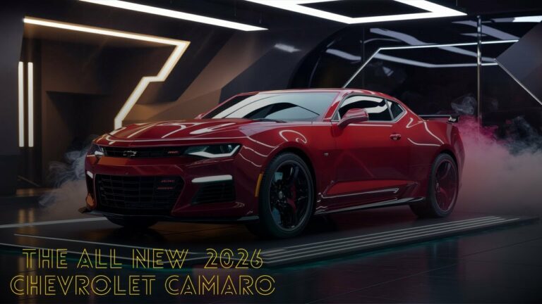 The All-New 2026 Chevrolet Camaro Coupe: A Fusion of Power, Style, and Innovation