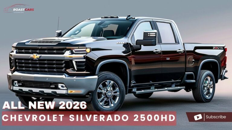 The All-New 2026 Chevrolet Silverado 2500HD: Power, Performance, and Unmatched Capability