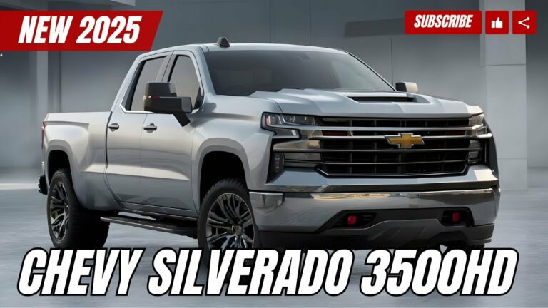 Unveiling the 2026 Chevy Silverado 3500HD: Specs and Features to Watch Out For