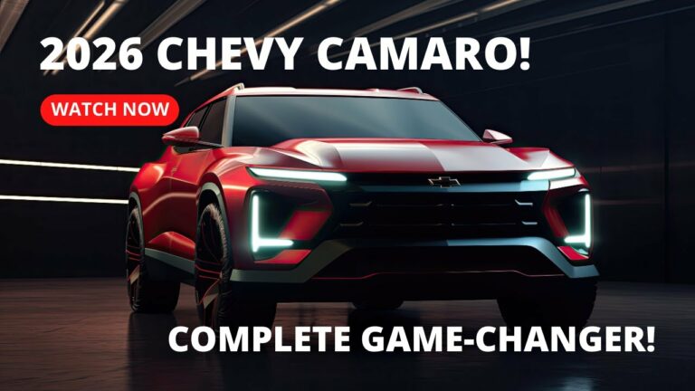 Unveiling the New 2026 Chevy Camaro: A Fusion of Power, Style, and Innovation