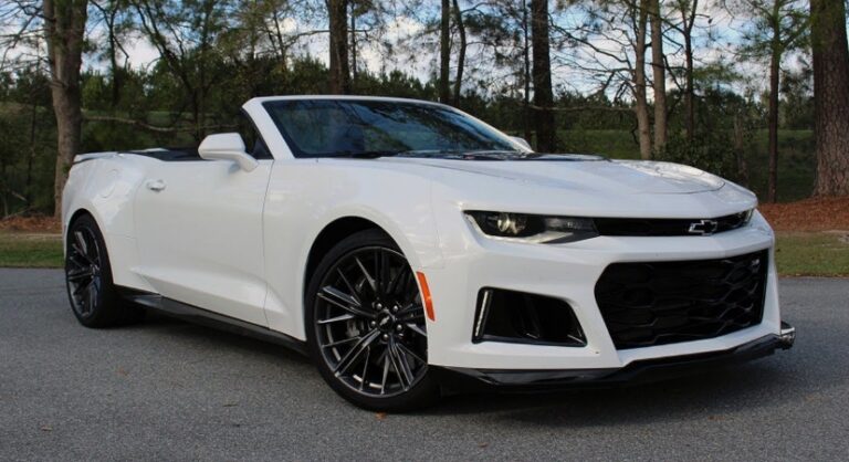 New 2027 Chevy Camaro ZL1 Convertible Images